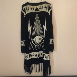 UNIF Psychic Poncho Cardigan - XS